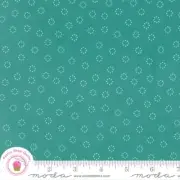 Moda STRAWBERRY LEMONADE 37677 21 Teal Blue SHERRI & CHELSI Quilt Fabric