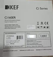 Brand New KEF Ci160ER pair of In-Ceiling Speakers @ 3 pairs