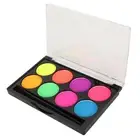Halloween Face Paint 8 Vibrant Colors Glowing In Dark Water Based Face Paint Set