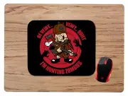 ELMER FUDD ZOMBIE HUNTER CUSTOM MOUSE PAD MAT COMPUTER HOME SCHOOL OFFICE GIFT