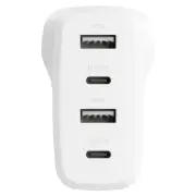Cygnett PowerPlus Multi Port Wall Charger 45W - White. CY4769PDWCH