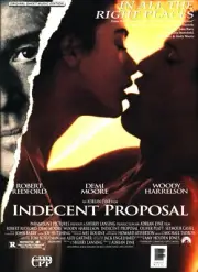 IN ALL THE RIGHT PLACES SHEET MUSIC INDECENT PROPOSAL REDFORD MOORE HARRELSON