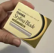 10PC Salon Hairdressing Blades Hair Shaping Blade Styling Razor Feather EX Japan