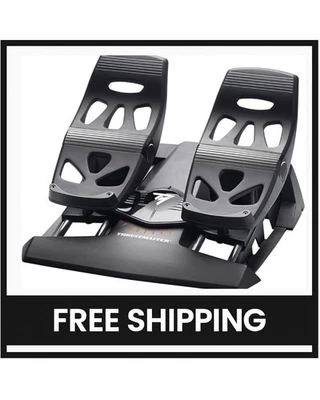 Thrustmaster TFRP Rudder Pedals | Pro Flight Sim Precision for PC