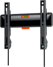 Vogel's TVM 3205 Small Fixed TV Wall Bracket for 19-50 inch TVs, Max. 66 lbs (30 kg), Flat TV Wall Mount max. VESA 200x200, Universal Compatibility, Distance to The Wall just 0.87 inch (TVM3205B)