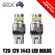 GEX T20 7443 LED Bulbs Canbus No Error White Reverse Light Bulbs 2Pcs