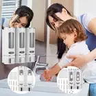 2Pcs/3Pcs 400ml Shower Soap Dispenser Wall Mounted Shampoo and Conditioner xieoB