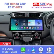 Honda 12.3 inch Screen Android Car Radio For Honda CR-V CRV 2017-2022 Head Unit