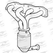 Redback Manifold Cat Converter to suit Peugeot 207 16V 1.6L (Ep6) Mini Cooper R56 (N12B16A) Mini Clubman R55 (N12B16A) - MCV053