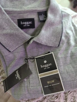 haggar polo shirt New With Tags Size Large