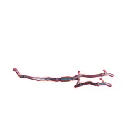 Redback 3" Exhaust With Resonator No Cat for Toyota Landcruiser VDJ76R 70TH
