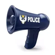 Kids Loudspeaker Toy for Officer Pretend Megaphone Toy Boys Great Game