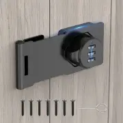 Household Cabinet Password Hasp Locks, Cabinet Locks with Combination, Door S...