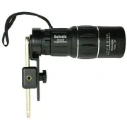 16x52 Zoom Hiking Concert Camera Lens Monocular Telescope + Universal Phone Clip