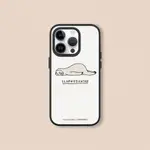 犀牛盾 適用IPHONE SOLIDSUIT防摔背蓋手機殼∣ILOVEDOODLE系列/樹懶