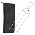 Grill Skewer Three Prong Grilling Home Kitchen Barbecue Skewer Sharp Point