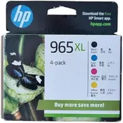 HP 965XL Ink 4 Packs for HP OfficeJet 9018, 9016, 9019, 9012, 9020, 9028, 9026 AiO Print NES