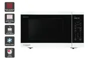 Sharp 34L Microwave with Smart Inverter & Sensor - White (R350EW)
