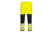 Portwest Mens Modaflame Hi-Vis Fire Resistant Work Trousers (Yellow/Black) - UTPW1839