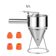 Pancake Batter Dispenser Funnel Cooking for Chocolate Pancake