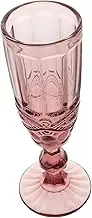 ULTECHNOVO Antique Stemmed Drinking Glasses Unique Embossed Wine Goblets for Celebration Vintage Thickened Glassware for Home Wedding Elegance Timeless Design for Casual Formal Occasions