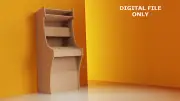 Upright Arcade Machine Design Digital Plan | Arcade Machine Cabinet 2 Players