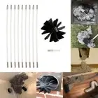 10X Chimney Cleaner Cleaning Brush Rotary Sweep System Fireplace Kit .