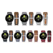 Denim & Leather Watch Straps Compatible with the Huawei Watch GT 5 Pro 42mm