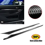 Carbon Fiber Interior Side Door Strip For Lexus RC200T RC300 RC350 2015-2022 LHD (for: Lexus)