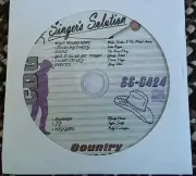 KARAOKE CDG COUNTRY DISC ALL STARS 424 LUKE BRYAN,HUNTER HAYES,TAYLOR SWIFT DISC