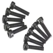 New Axial AX10 EXO Cap Head Screws M3x12mm Black (10) AX086 Score