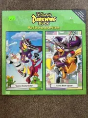 Disney’s Darkwing Duck Laserdisc Justice Ducks Unite / Comic Book Capers. New!
