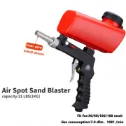 Adjust Portable Air Sandblasting Gun Hand Held Sand Blaster Shot Media Blasting