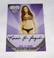 2016 Benchwarmer KASSIE LYN LOGSDON Eclectic #175 Gold Foil Auto PLAYBOY Sexy