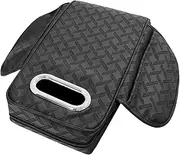 Car Armrest Cover,Comfortable Soft PU Leather Car Center Console Cover Armrest Storage Box | Automotive Trays & Bags For Mobile Phones, Keys, Tissues