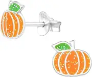 [Katy Craig] Pumpkin Earrings 925 Sterling Silver Halloween, Sterling Silver