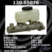 For Ford Explorer Ranger Mazda B2300 B4000 Centric Brake Master Cylinder DAC (for: Mazda)