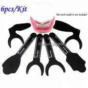 Dental Oral Photo Contrast Set Black Background Board Photography Contraster Kit