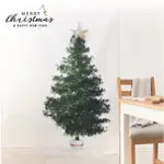 【台灣製造】現貨CHRISTMAS聖誕樹掛布-獨家仿真-限量款-附3M掛勾-OEKO-TEX認證無毒安全顏料-壁幔