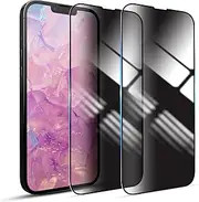 [YOUULAR] [2 Pack] Privacy Screen Protector for Samsung Galaxy S20 Tempered Glass Film, Anti Spy Anti-Scratch Gloss Finish Scratch Resistant High Sensitivity, Black