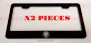 X2 Jaguar Laser Engraved Etched Stainless Steel License Plate Frame Holder