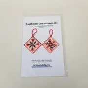 Charlotte Dudney Applique Ornaments 6 Punchneedle Embroidery Fabric Pattern
