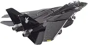 1:72 Fit for F14 Tomcat Black Fighter Alloy Die-cast Model Aircraft Collectible Display Men's Gifts