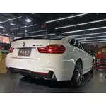 依馳國際  BMW F36 M4款 小版 碳纖維 尾翼