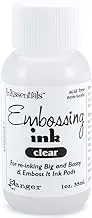 Ranger Inkssentials Refill, Clear, 1 oz. Embossing Ink, 1-Ounce