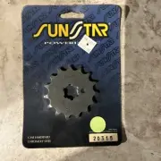 NEW Sunstar 20315 Front Sprocket 15 Tooth KOR1