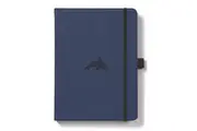 Dingbats Wildlife: A5 Blue Whale Notebook - Dotted