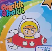 Makit & Bakit SPACESHIP Astronaut Suncatcher Kit Kids Craft Rocket Space NEW