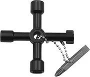 Multifunctional Marine Tools Key - Multi-Functional Marine Tools Key,Portable Crosses Key Door Wrench Compact Design for Easy Use and Storage