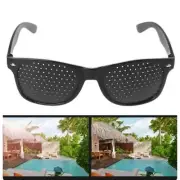 Anti-myopia Astigmatism Glasses With Holes Vision Correction Fatigue Pin Glasses